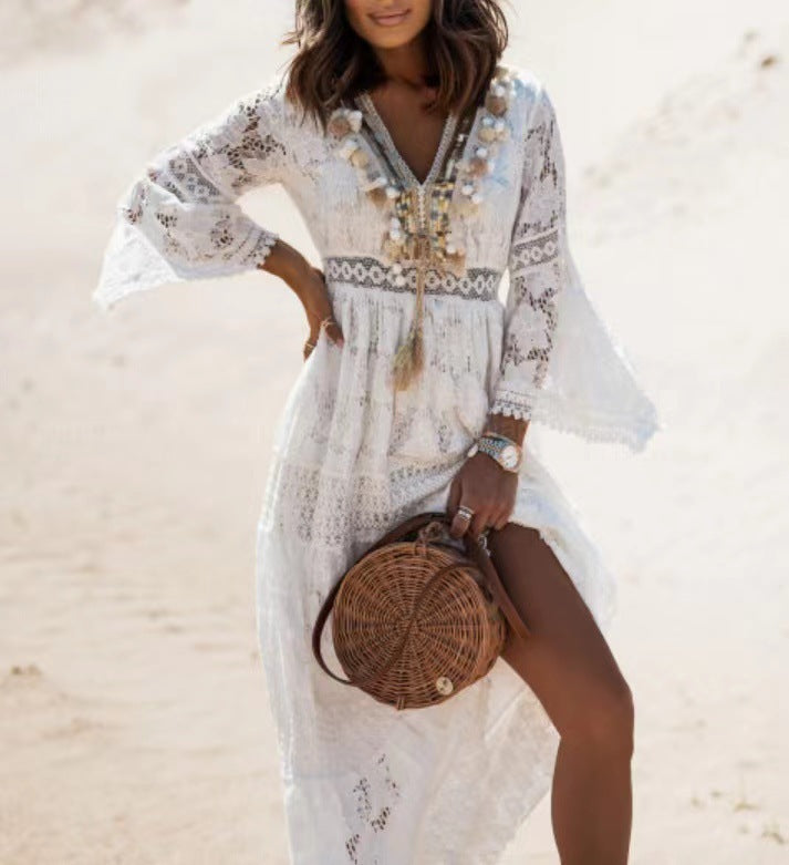 Elisse™ - Boho Lace Dress