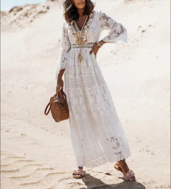 Elisse™ - Boho Lace Dress